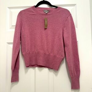 NWT J. Crew cashmere sweater, cropped fit
